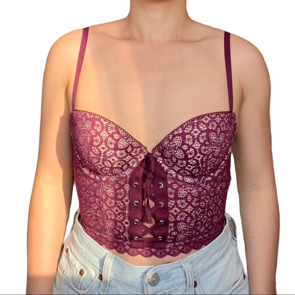 VICTORIA SECRET CORSET BRA SIZE 32C - Picture 3 of 9